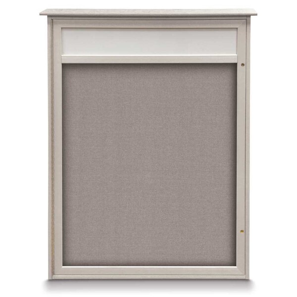 Double Door Enclosed Indoor Letterboard